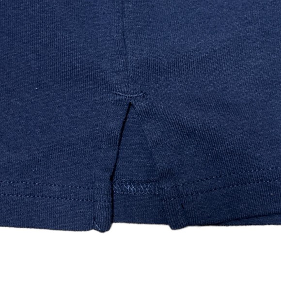 Karen Scott Sport Women's Loose Fit Dress Size PXL Navy Blue/Gold - Picture 3 of 6